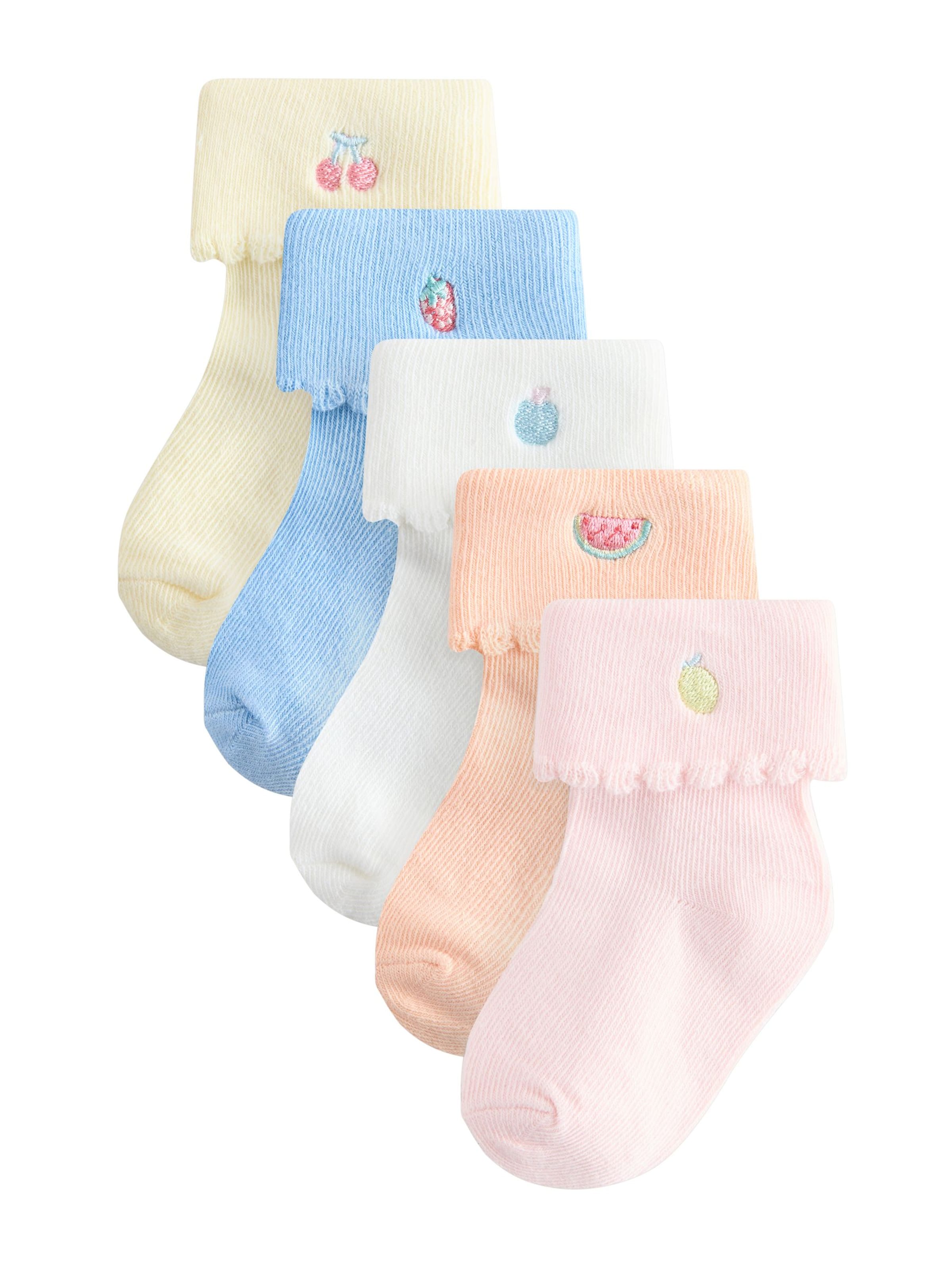 Next Къси чорапи в бежово: отпред