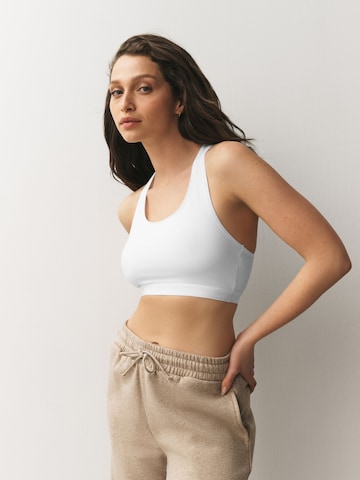 Next Μπουστάκι Σουτιέν σε λευκό: μπροστά