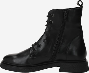 TT. BAGATT Lace-Up Ankle Boots in Black