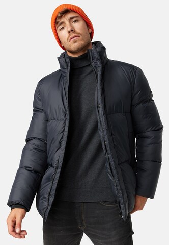 INDICODE JEANS Winter Jacket 'Lanse' in Black