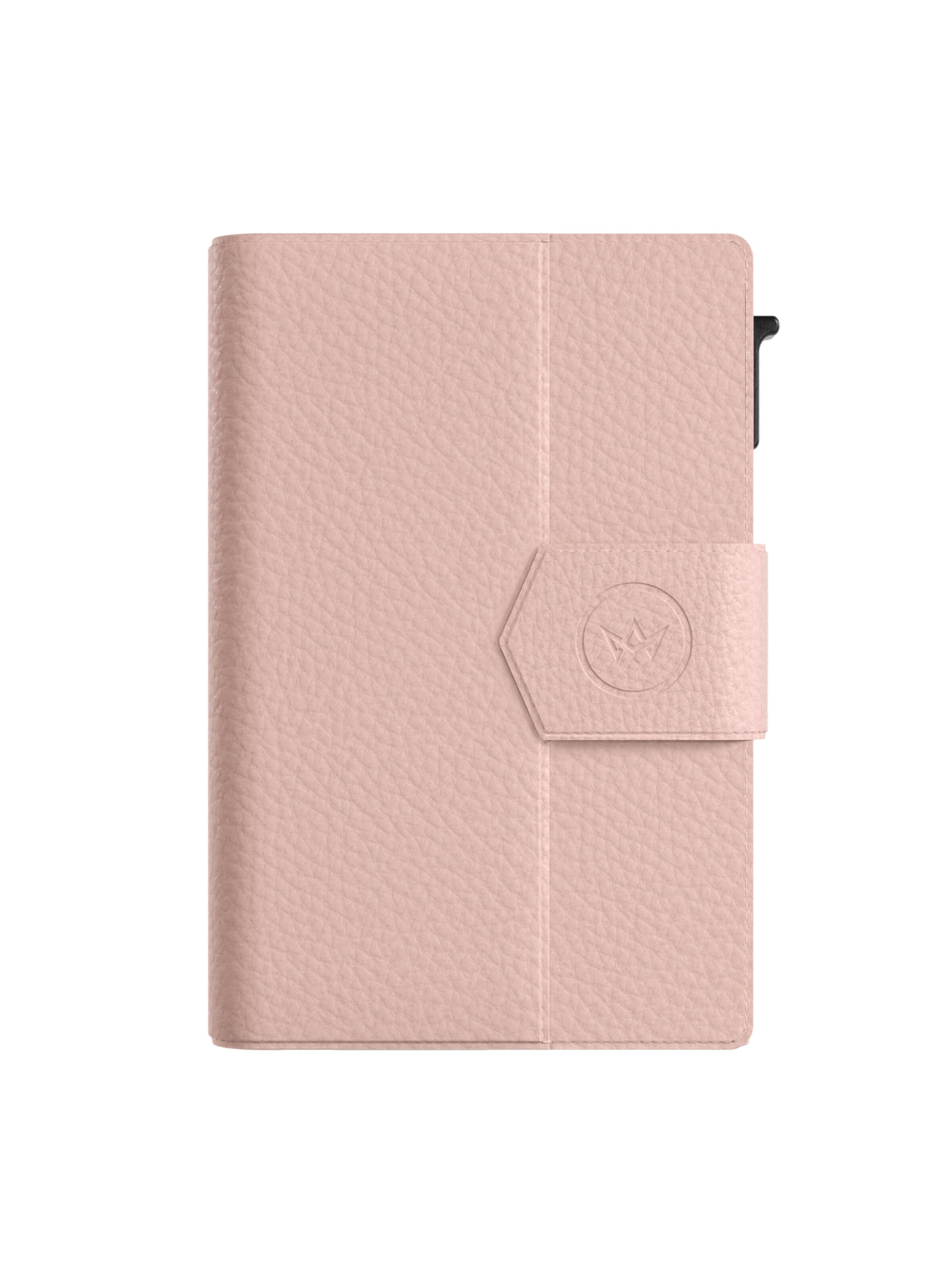 Prowallet Wallet 'Pasjeshouder Plus Pebble' in Pink