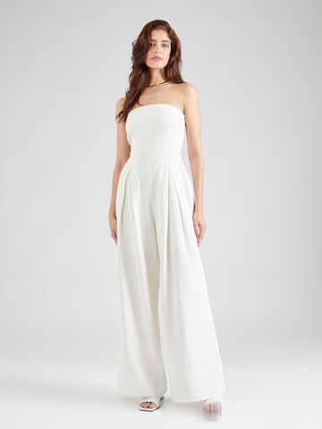 millane Jumpsuit in White: front