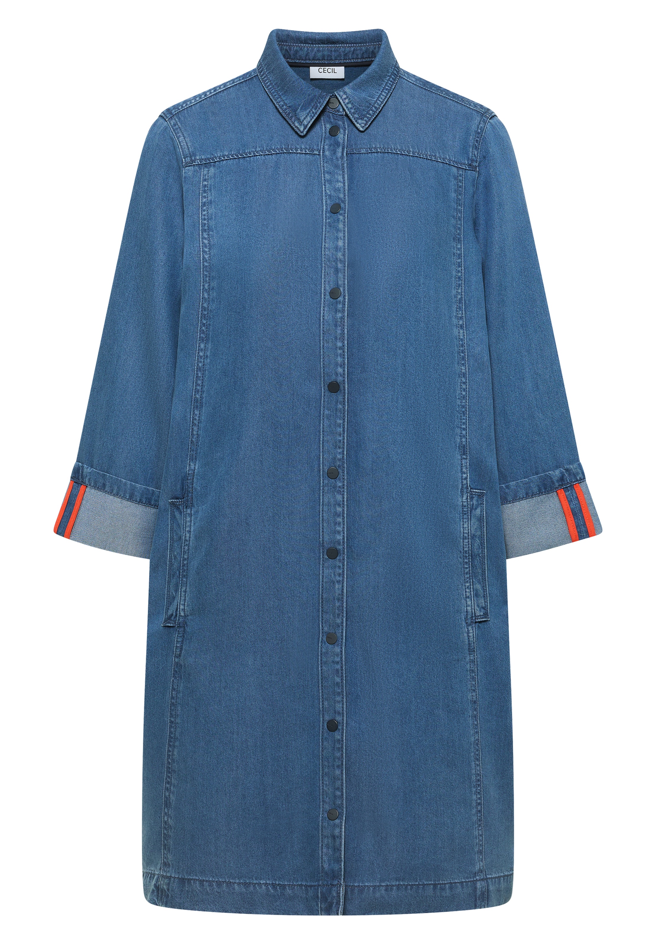 CECIL Shirt Dress in Blue denim, Item view