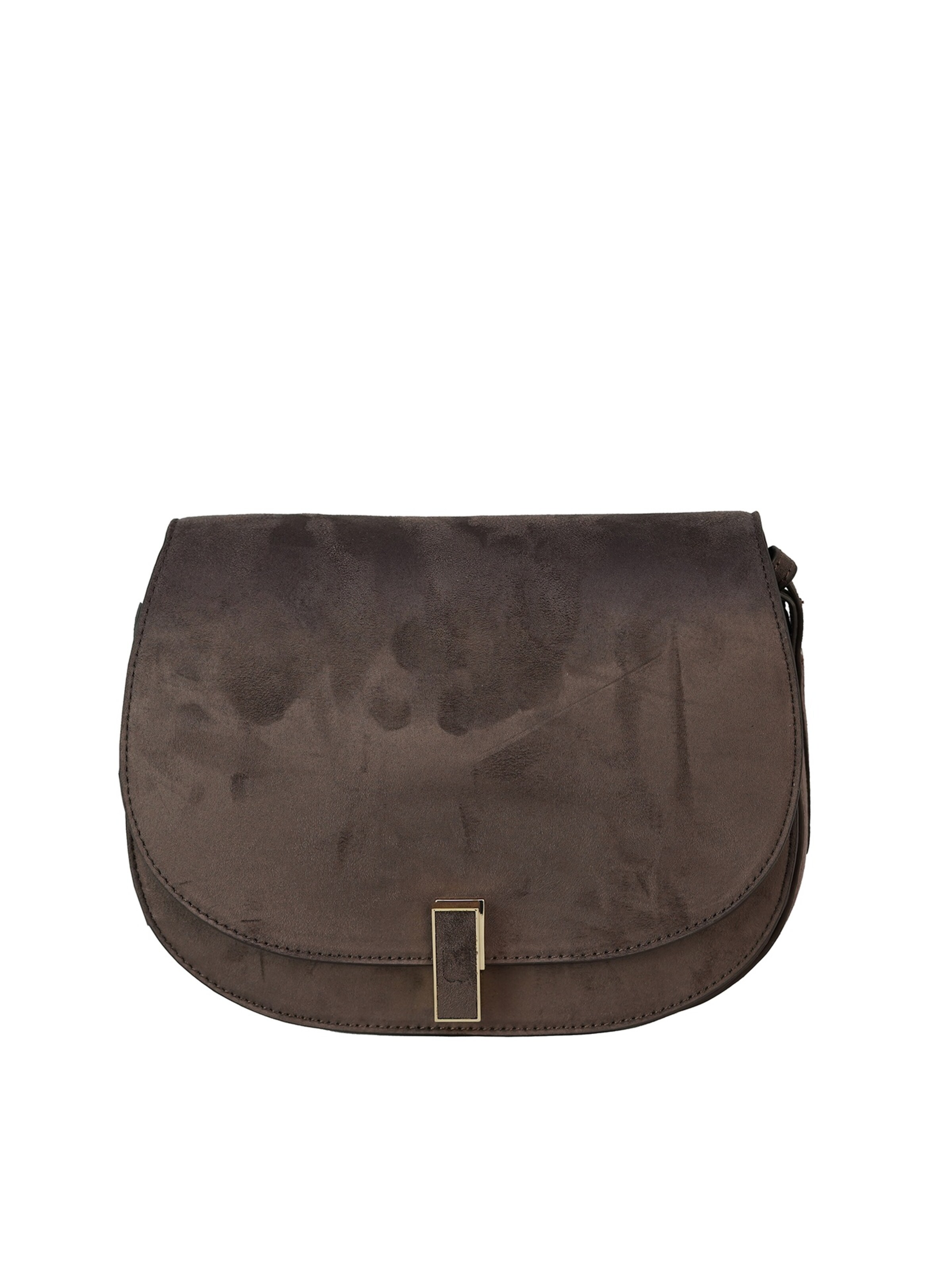 Borsa a spalla 'Borsa a Spalla Donna Bruno Magli Kate Eco-Pelle Nera con Fibbia' di Bruno Magli in marrone: frontale