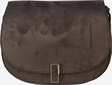 Borsa a spalla 'Borsa a Spalla Donna Bruno Magli Kate Eco-Pelle Nera con Fibbia' di Bruno Magli in marrone: frontale