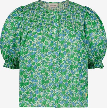 Fabienne Chapot Blouse in Groen: voorkant