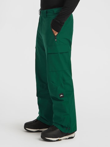 O'NEILL Loosefit Outdoorové kalhoty – zelená