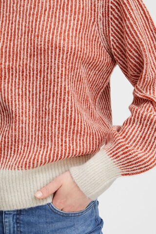 ICHI Sweater 'Kamara' in Red