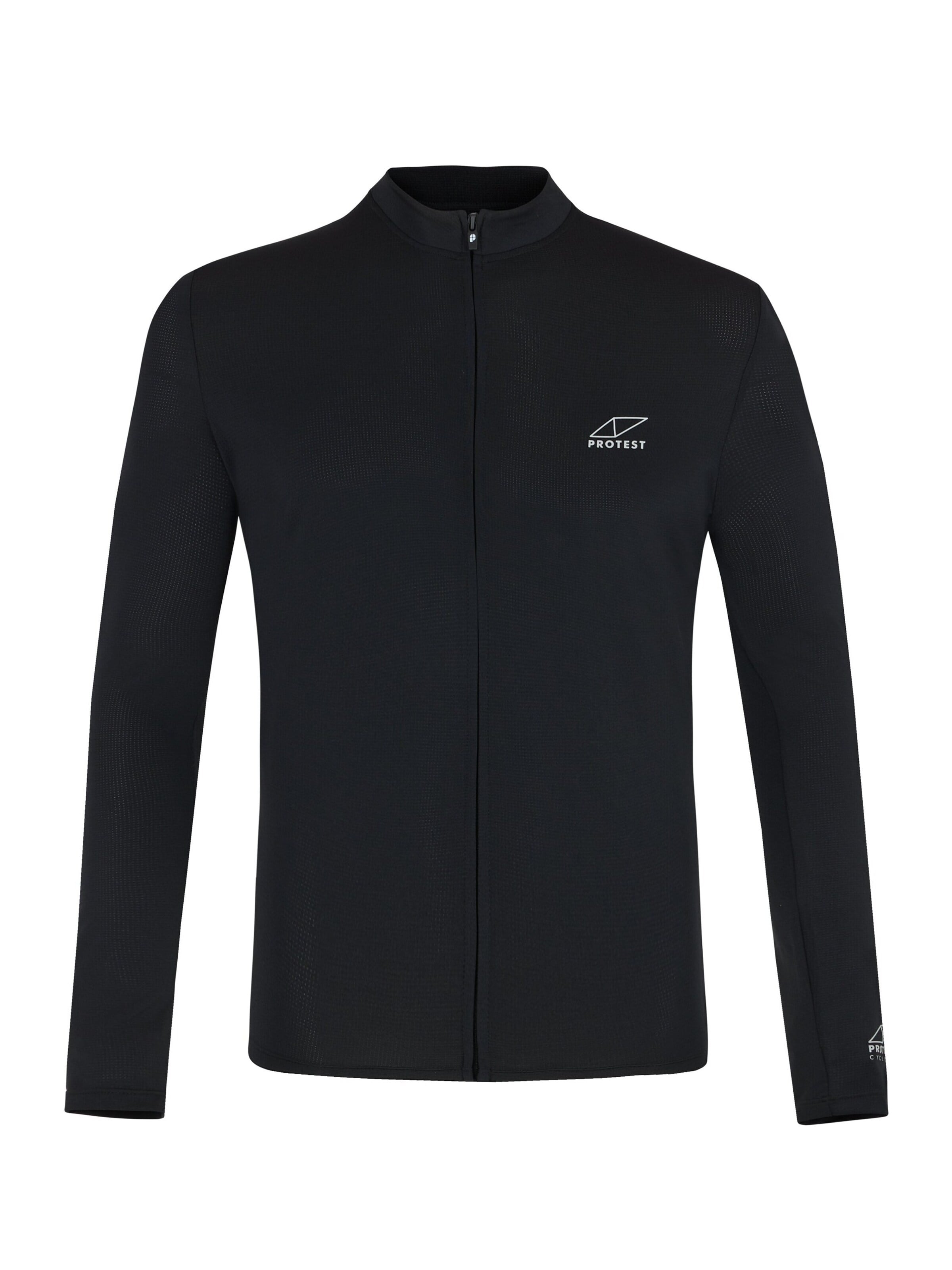 PROTEST Performance shirt 'PRTBRASVEL' in Black: front
