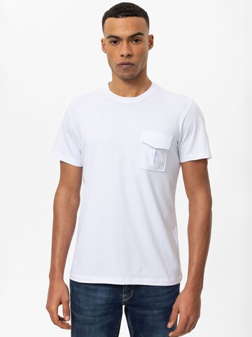 T-Shirt Daniel Hills en blanc : devant