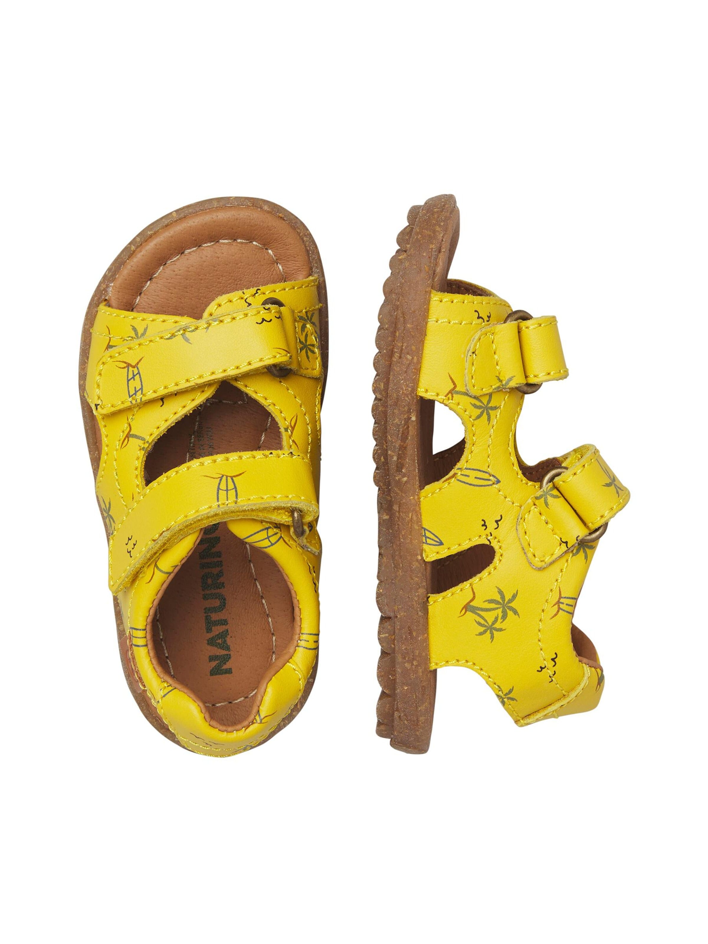Chaussures ouvertes 'SKY' NATURINO en jaune