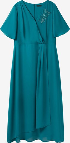 SHEEGO Abendkleid in Blau: predná strana