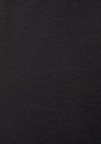 BEACH TIME Pyjamahose in Schwarz