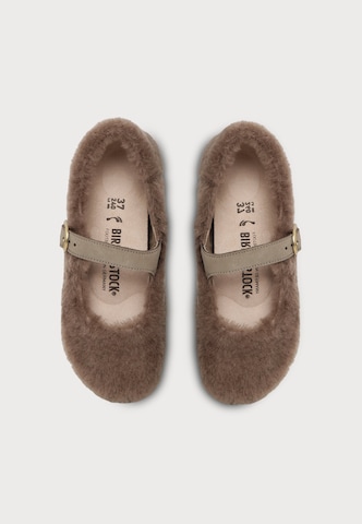 BIRKENSTOCK Μπαλαρίνα με λουράκια 'Santa Clarita' σε καφέ