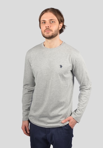 T-Shirt U.S. POLO ASSN. en gris : devant