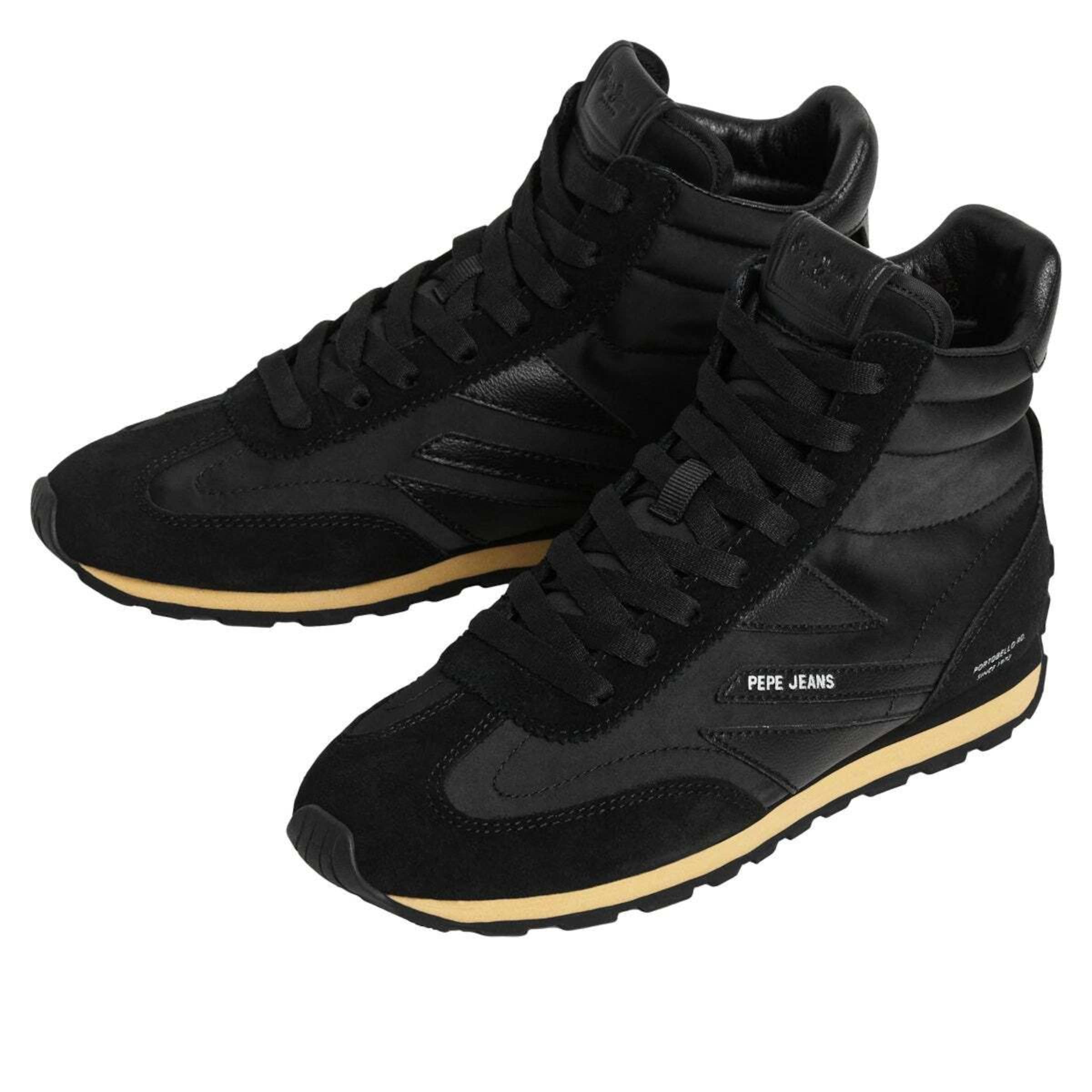 Pepe Jeans Sneaker  'Jane Nice' in Schwarz