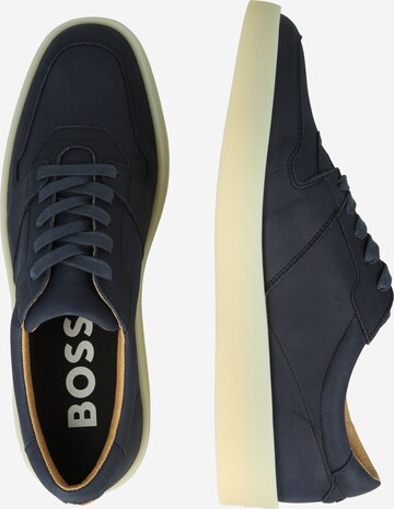 BOSS Black Sneaker in Blau