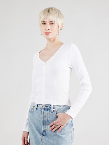 LEVI'S ® Вязаная кофта 'MUSE' в Белый: спереди