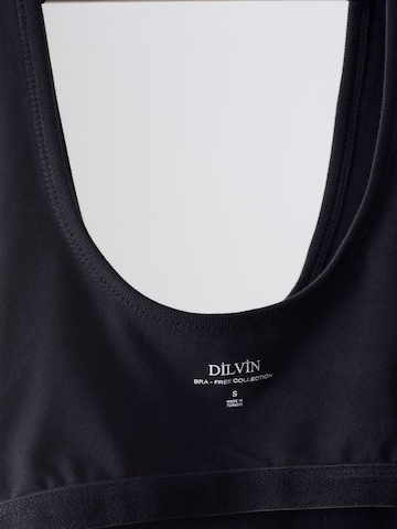 Dilvin Top | črna barva