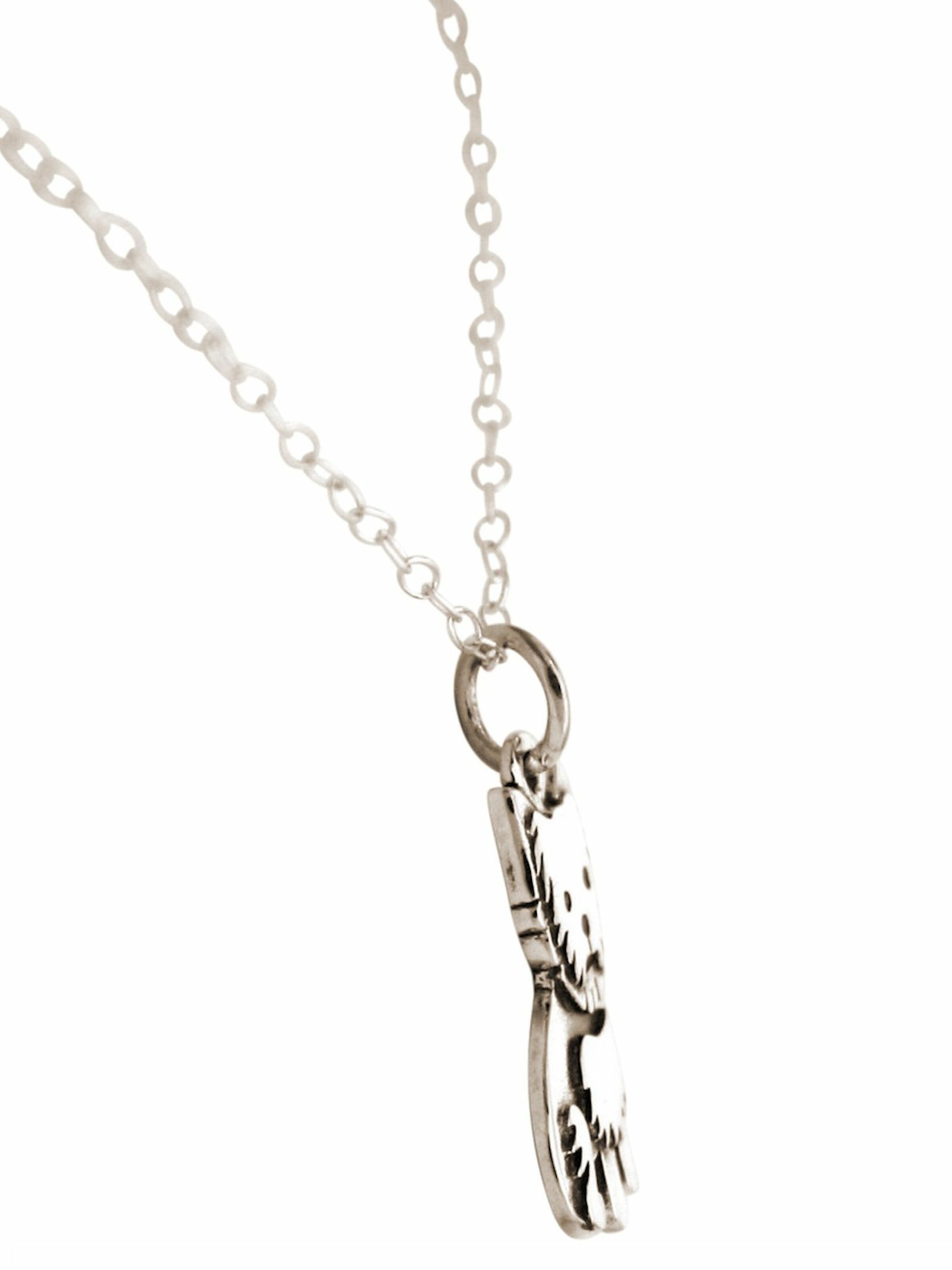 Gemshine Necklace 'Yorkshire Terrier Hund' in Silver