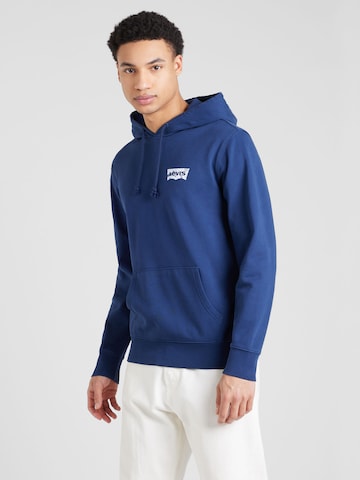 LEVI'S ® Sweatshirt 'Standard Graphic Hoodie' in Blau