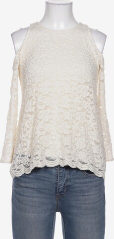 HOLLISTER Top & Shirt in XS in White: front