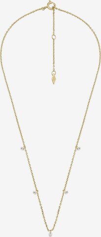 FOSSIL Necklace in Gold: front