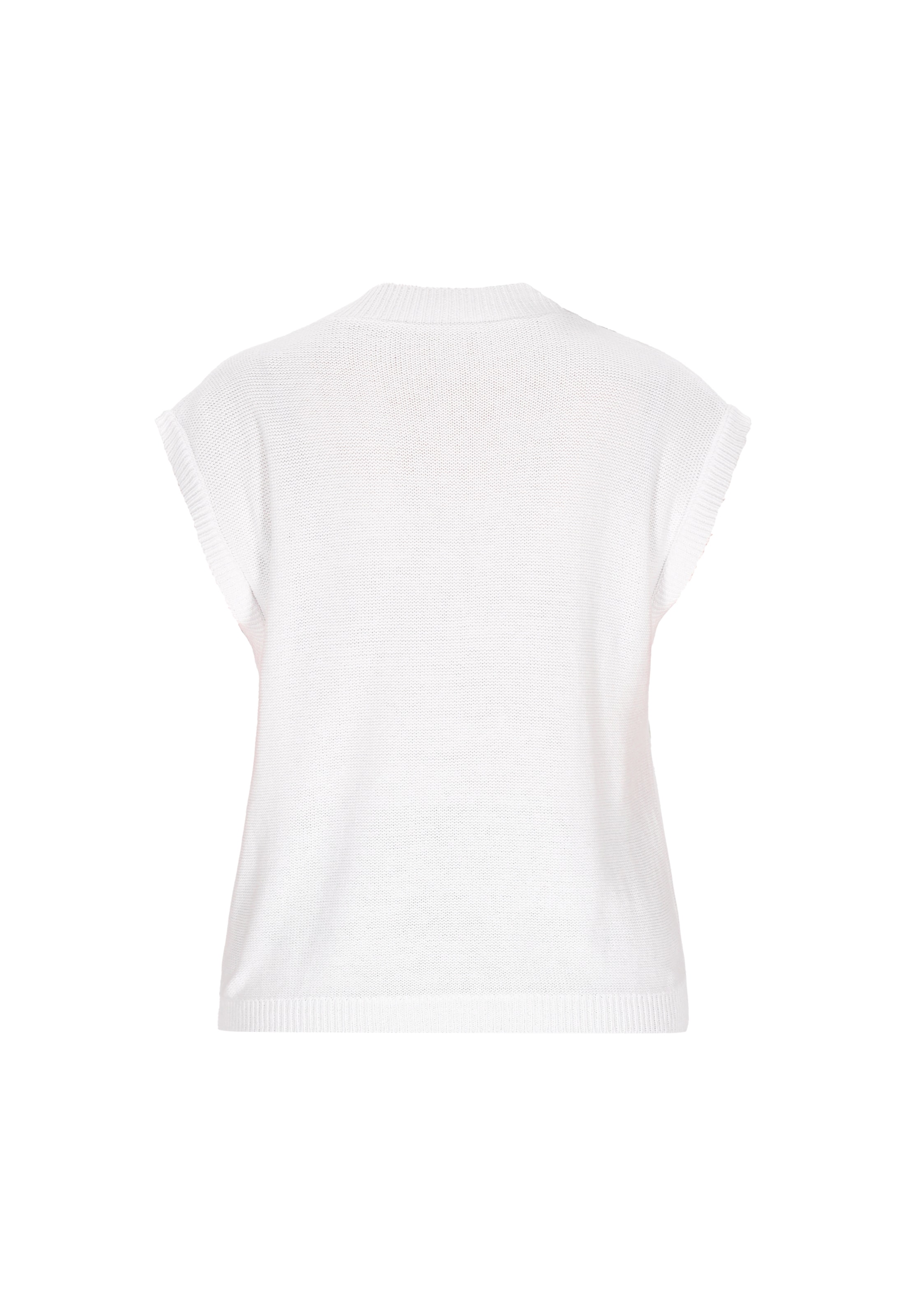 Pull-over 'Festival' Gaya en blanc