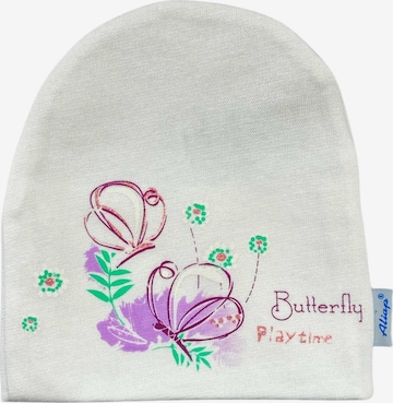 Bonnet Aliap en blanc : devant