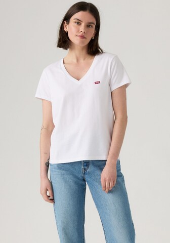 LEVI'S ® T-Shirt 'Perfect V-Neck Tee (2-Pack)' in Weiß