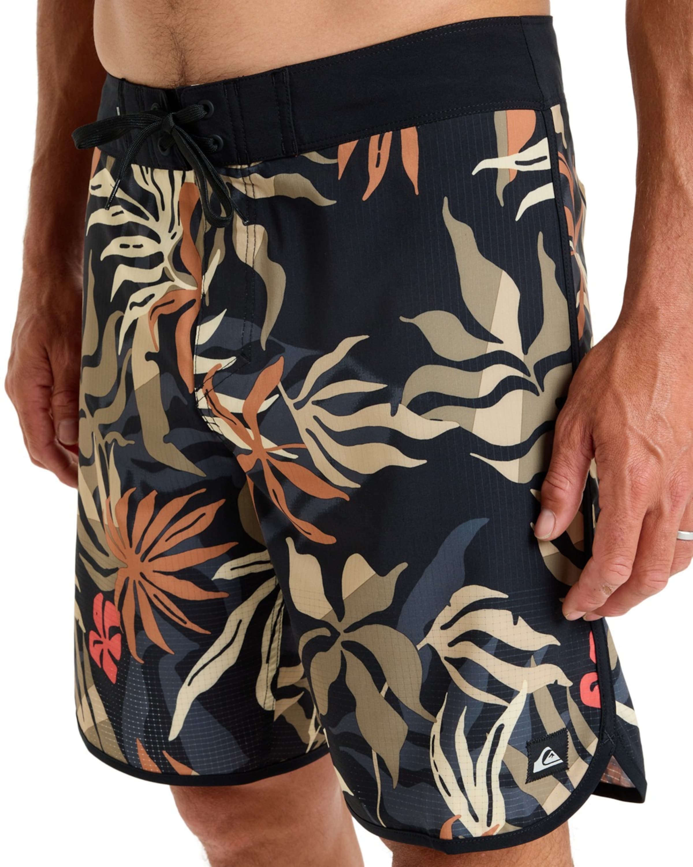 QUIKSILVER Boardshorts 'Scallop 19' in Schwarz