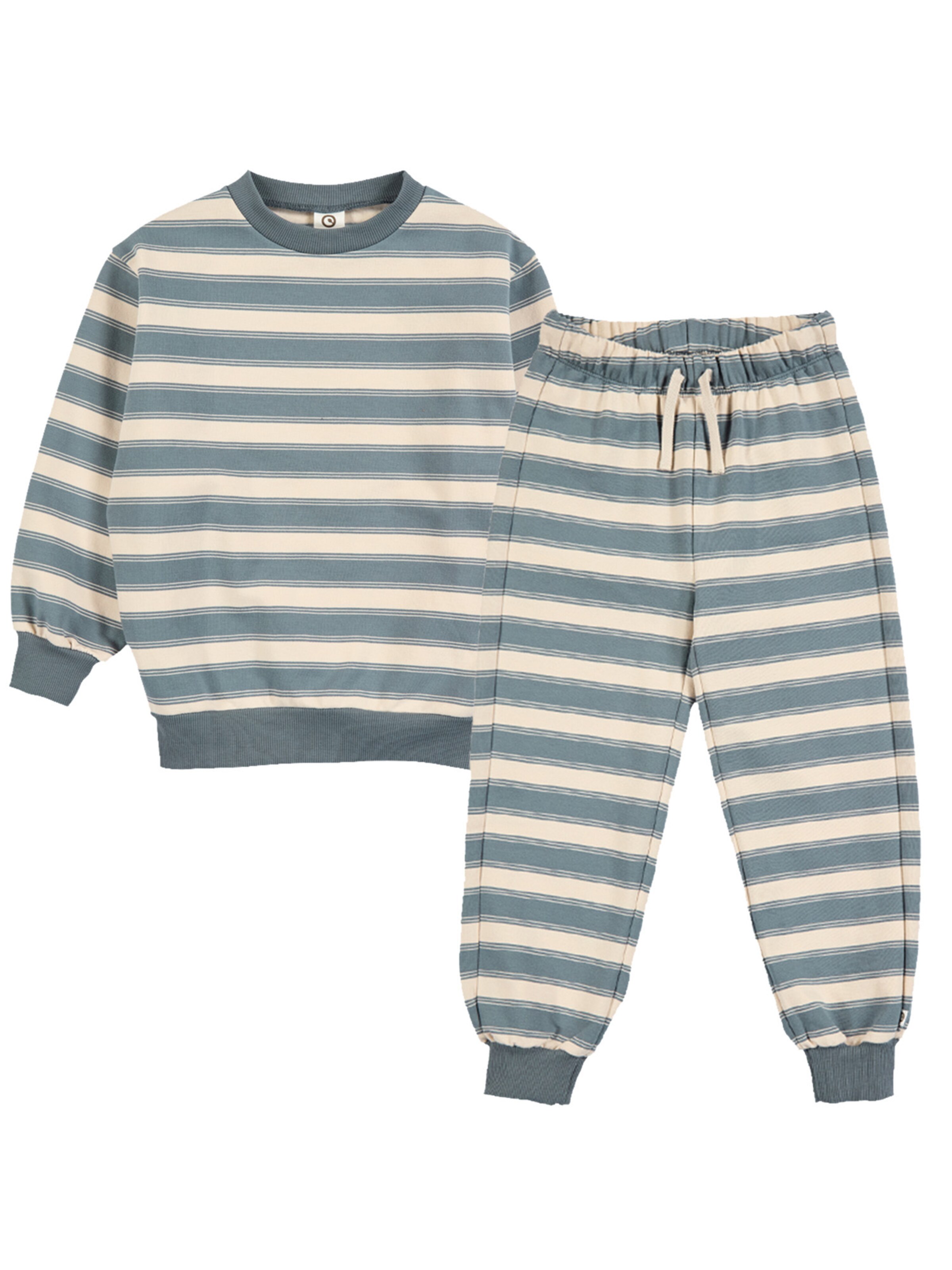 Müsli by GREEN COTTON - Conjuntos em azul: frente