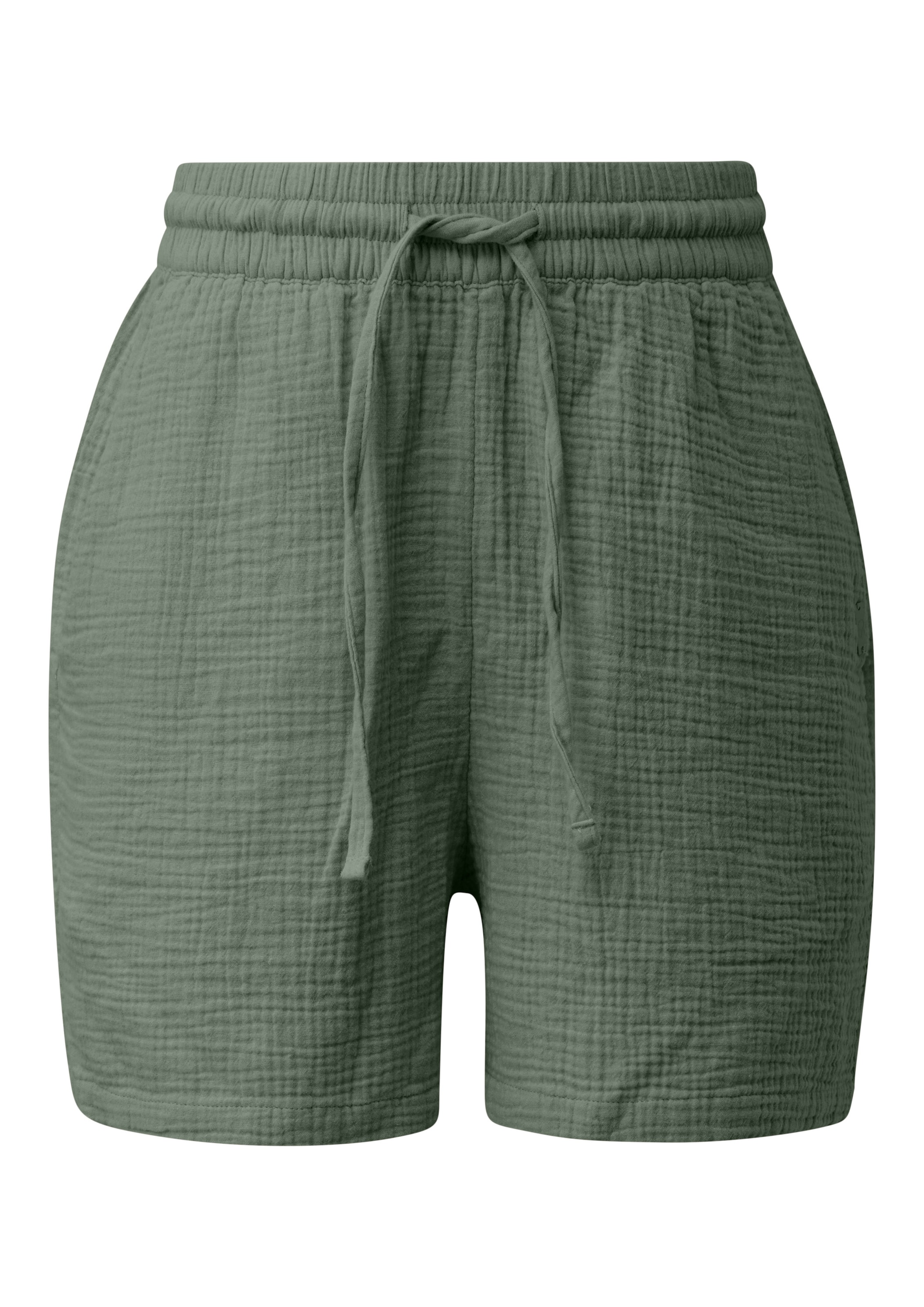 Pantalon QS en bleu : devant