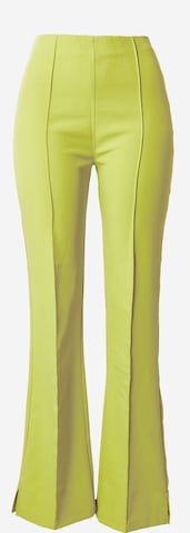 Flared Pantaloni 'Ivy Adele' di Hosbjerg in verde: frontale