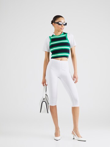 Fransa Skinny Leggings 'Zokos 1' in White