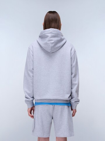 Pulover 'B-BOX LOGO H 1' de la NAPAPIJRI pe alb