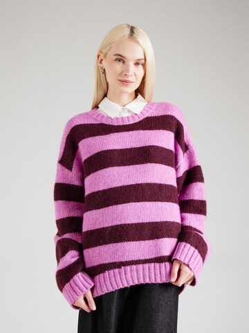 Monki Pullover in Pink: Vorderseite