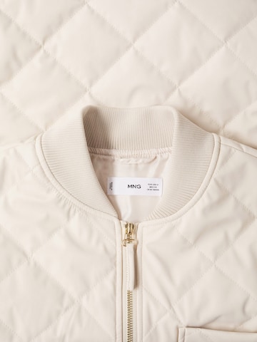 MANGO Übergangsjacke 'Mathilde' in Beige