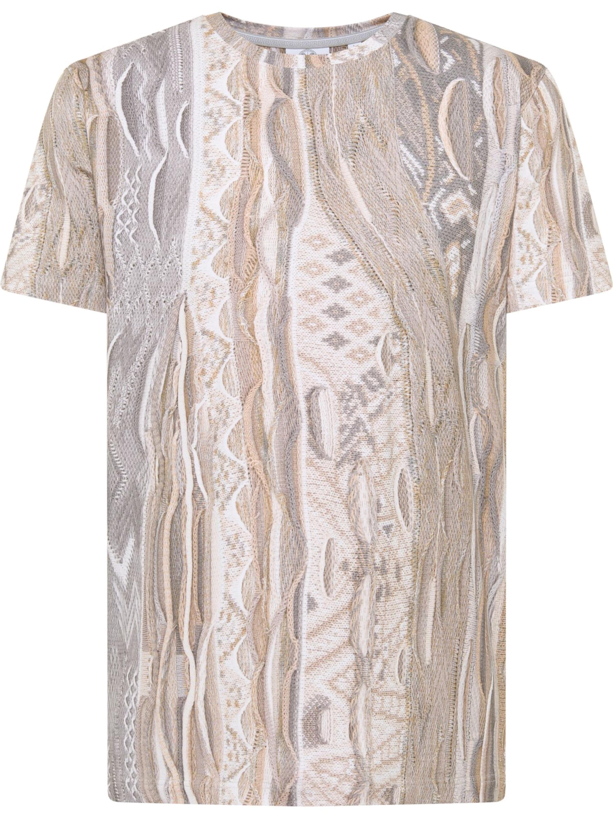 Carlo Colucci Shirt ' Di Poli ' in Beige: Vorderseite