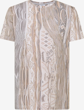 T-Shirt ' Di Poli ' Carlo Colucci en beige : devant