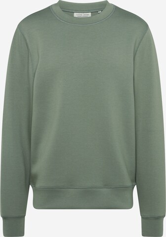 Casual Friday Sweatshirt 'Sebastian' in Groen: voorkant