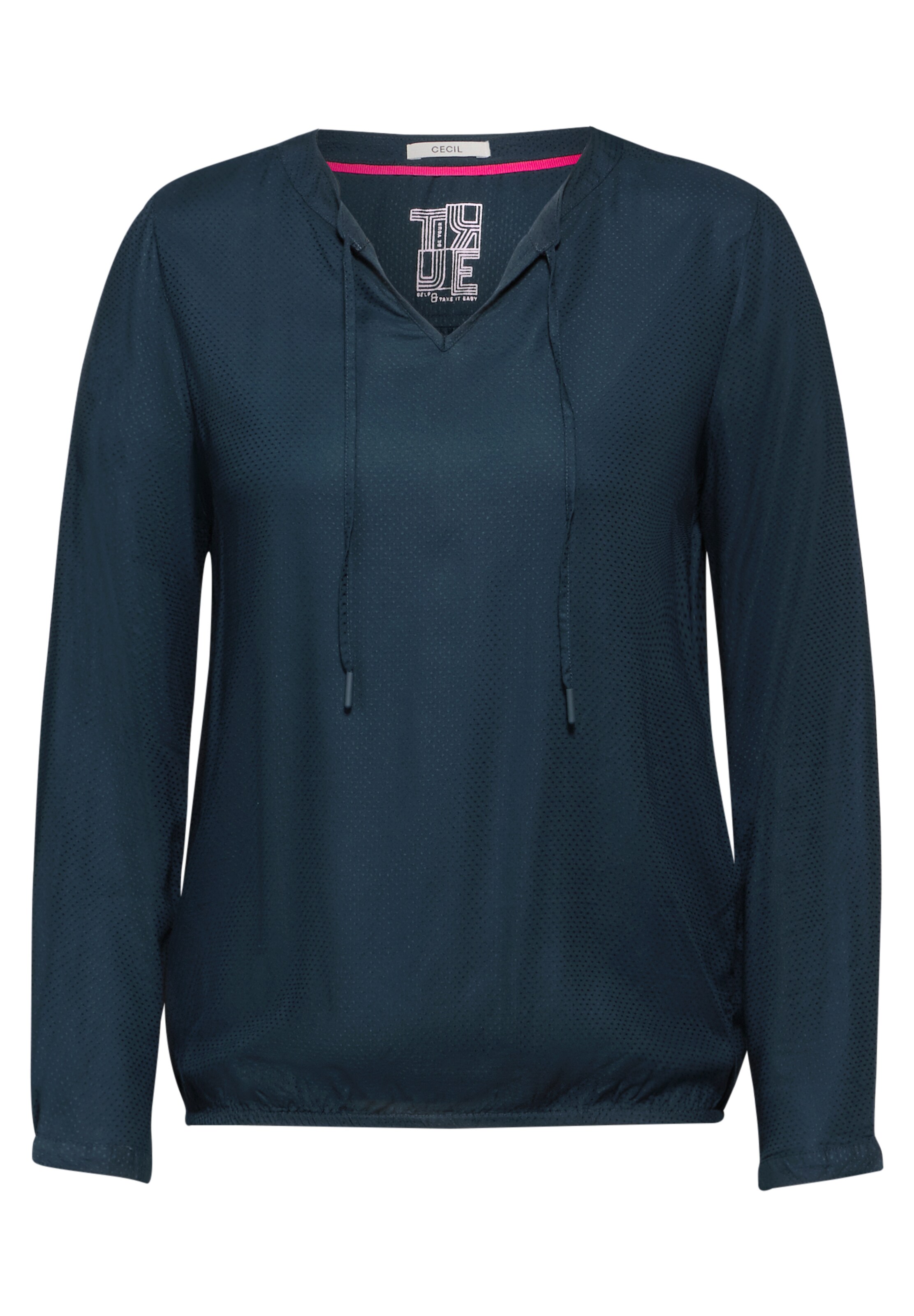 CECIL Bluse in Blau: Vorderseite