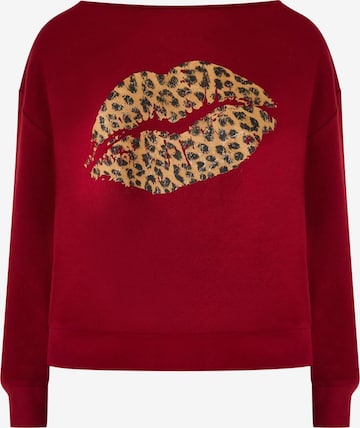 No Matter What Sweatshirt in Rot: Vorderseite