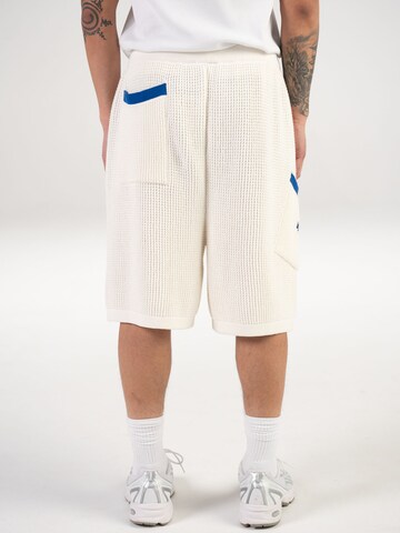 Alessandro Magno Loose fit Workout Pants in White