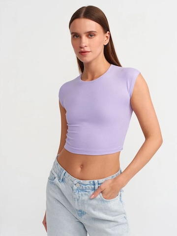 Dilvin Blouse in Purple: front