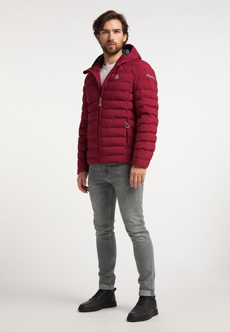 Schmuddelwedda Winterjacke in Rot