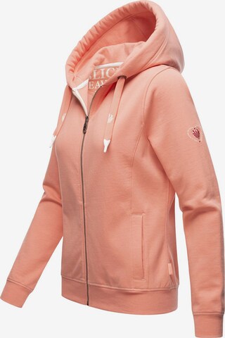 NAVAHOO Zip-Up Hoodie 'Engelshaar' in Orange