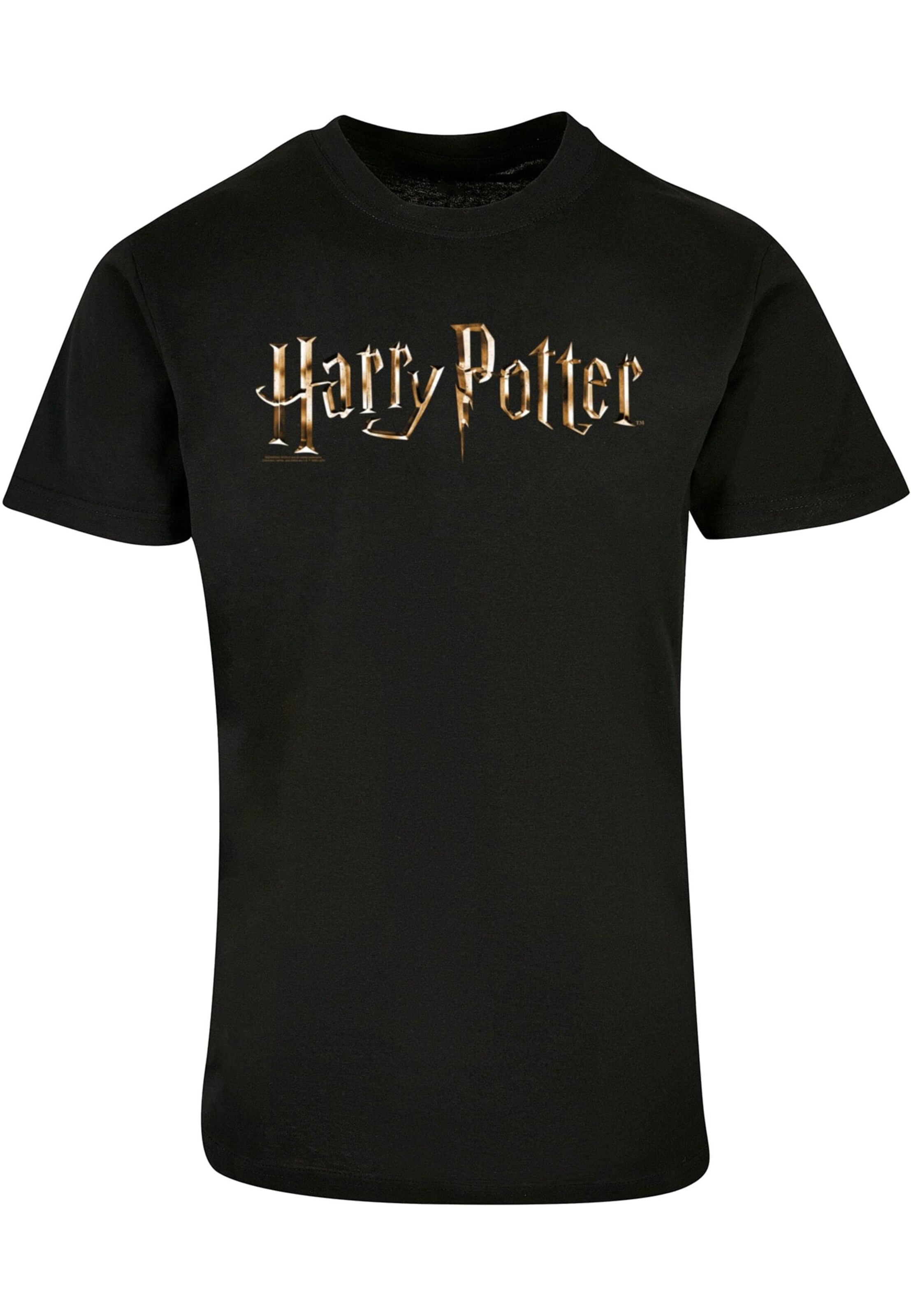 T-Shirt 'Harry Potter' ABSOLUTE CULT en noir : devant