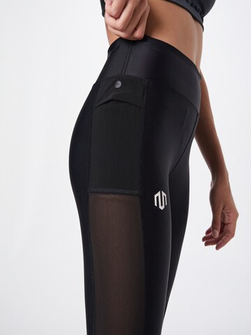 MOROTAI Skinny Sportbroek 'Naka' in Zwart