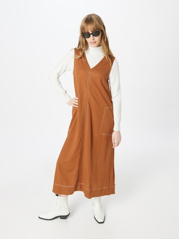 Warehouse Dress in Brown